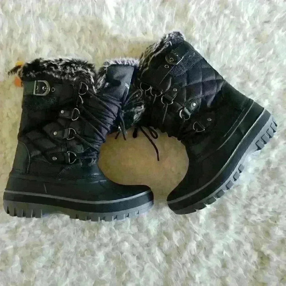 Dream Pairs Boys & Girls Mid Calf Winter Boots - Picture 5 of 8